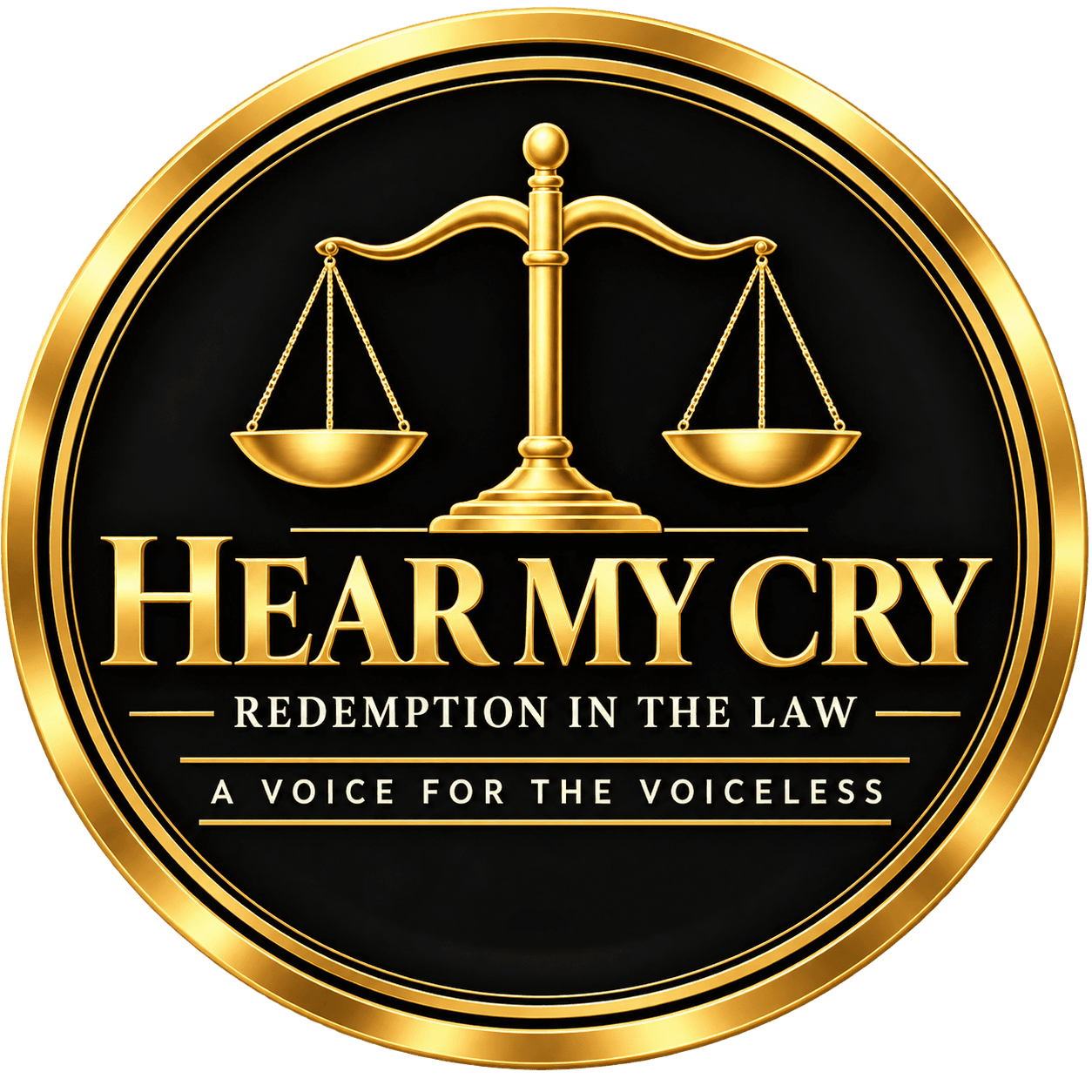 Hear My Cry — Redemption in the Law, a voice for the voiceless